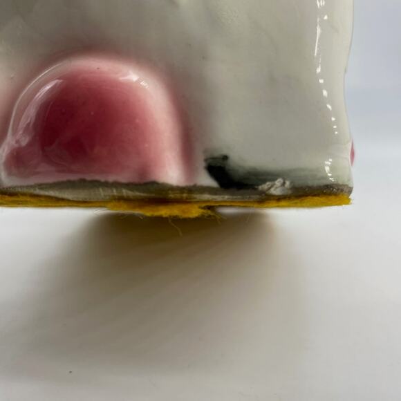 Vintage Mama Piggy Bank 'Please Feed Me' Ceramic Hand Painted Charming Piglets - Picture 12 of 12